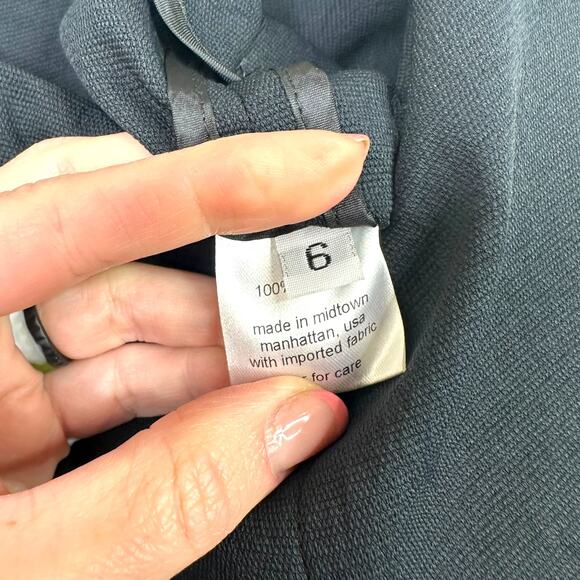 Rachel Comey NWOT Black Alcott Square Neckline Drop Crotch Casual Twill Jumpsuit - Picture 11 of 13